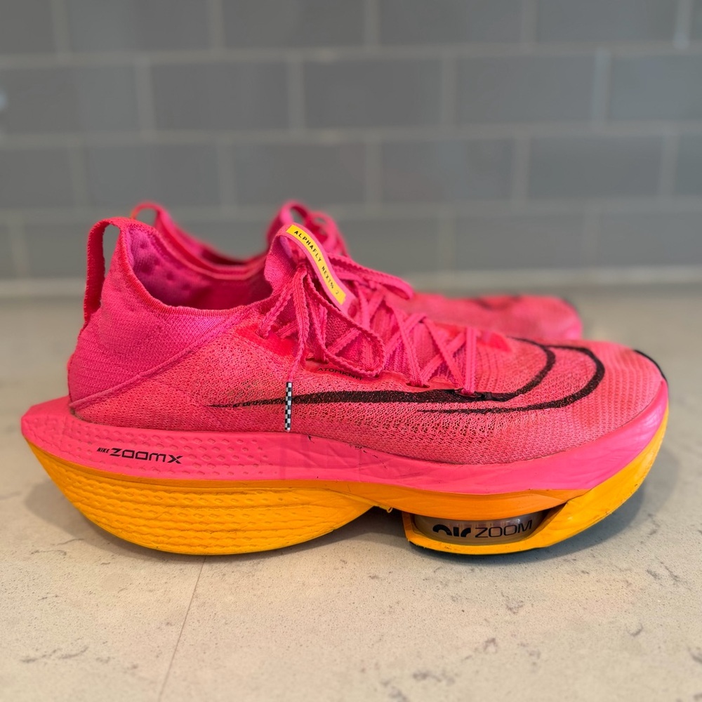 Nike Zoom Alphafly 2 Pink/Orange - W11/M9.5